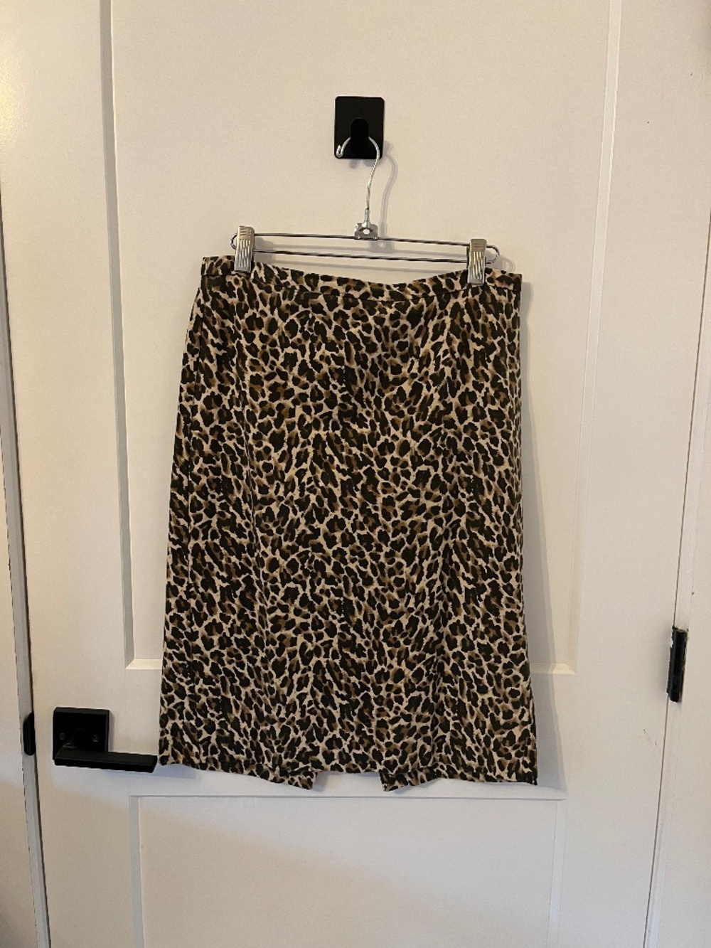 J Crew Leopard Pencil Skirt